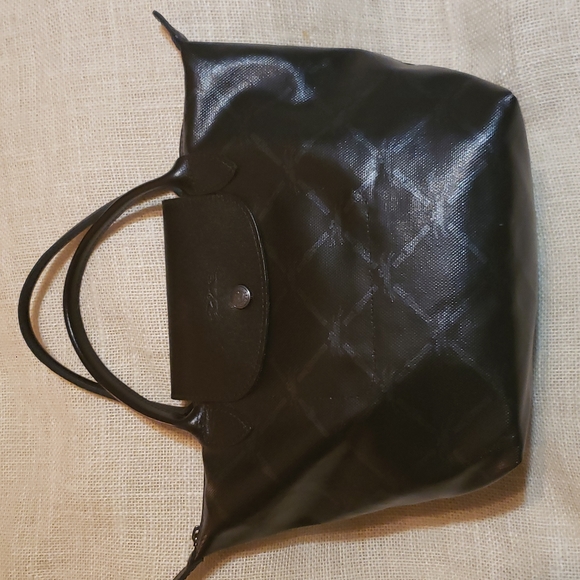 longchamp le pliage black small
